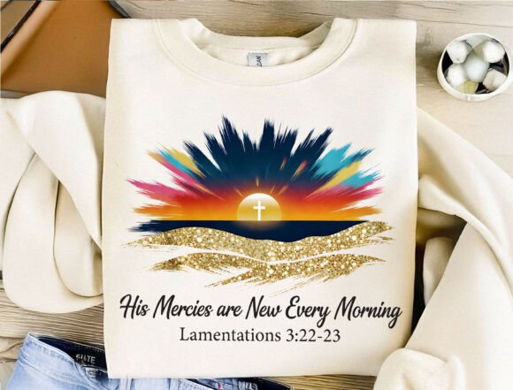 Download His Mercies Are New Every Morning PNG - Morning Collection