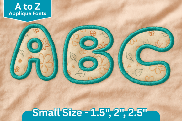Download Bubblegum StitchApplique Embroidery Font - Premium Resources