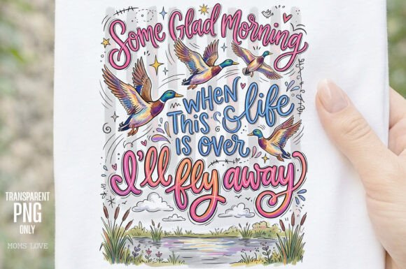 Download Some Glad Morning Ducks Stripe PNG - Morning Collection