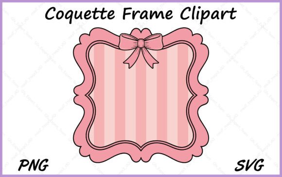 Download Coquette Ribbon Bow Frame Clipart PNG - Bow frame Collection